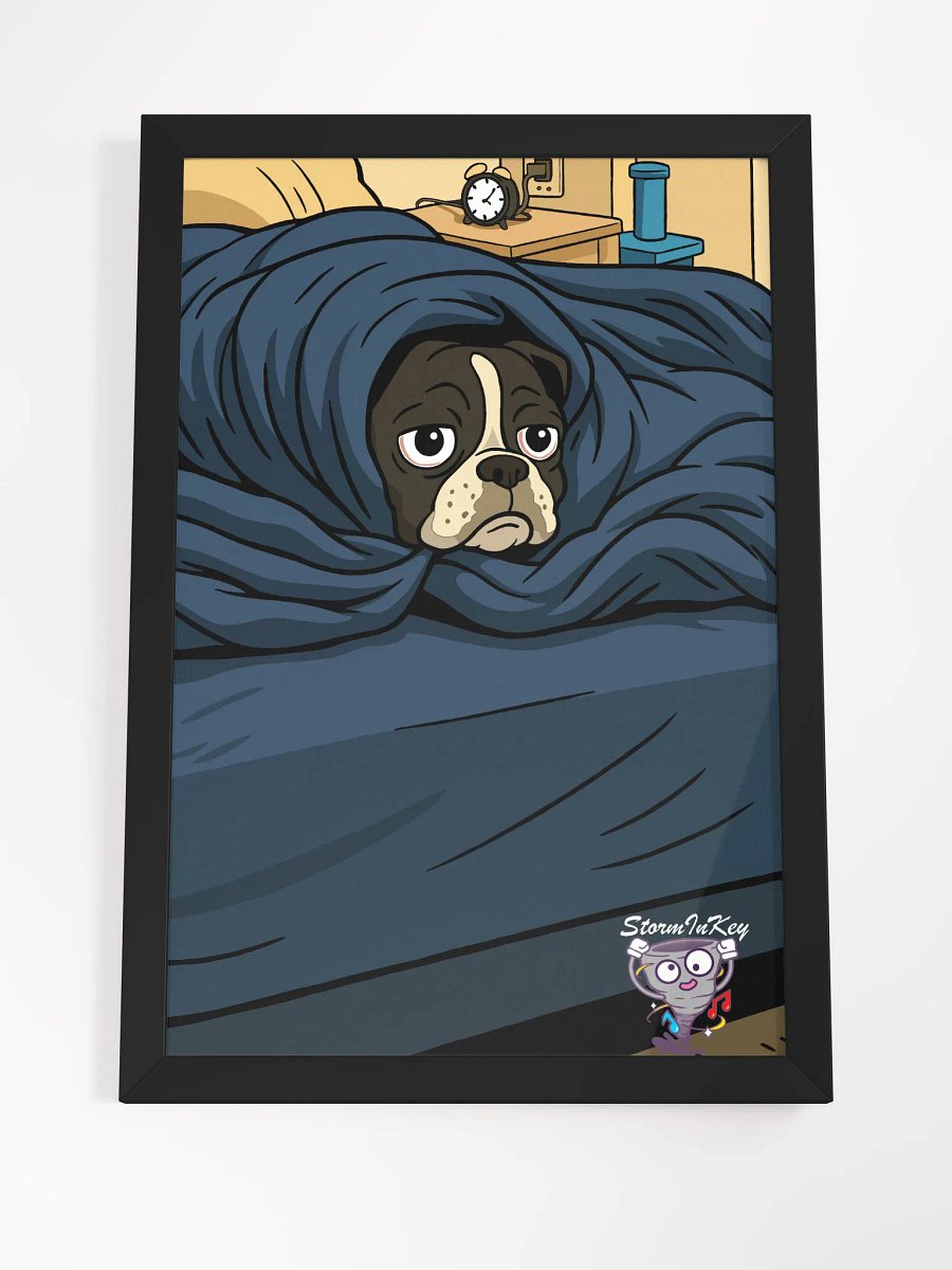 Sleepy Gibbs Poster (Framed) product image (4)