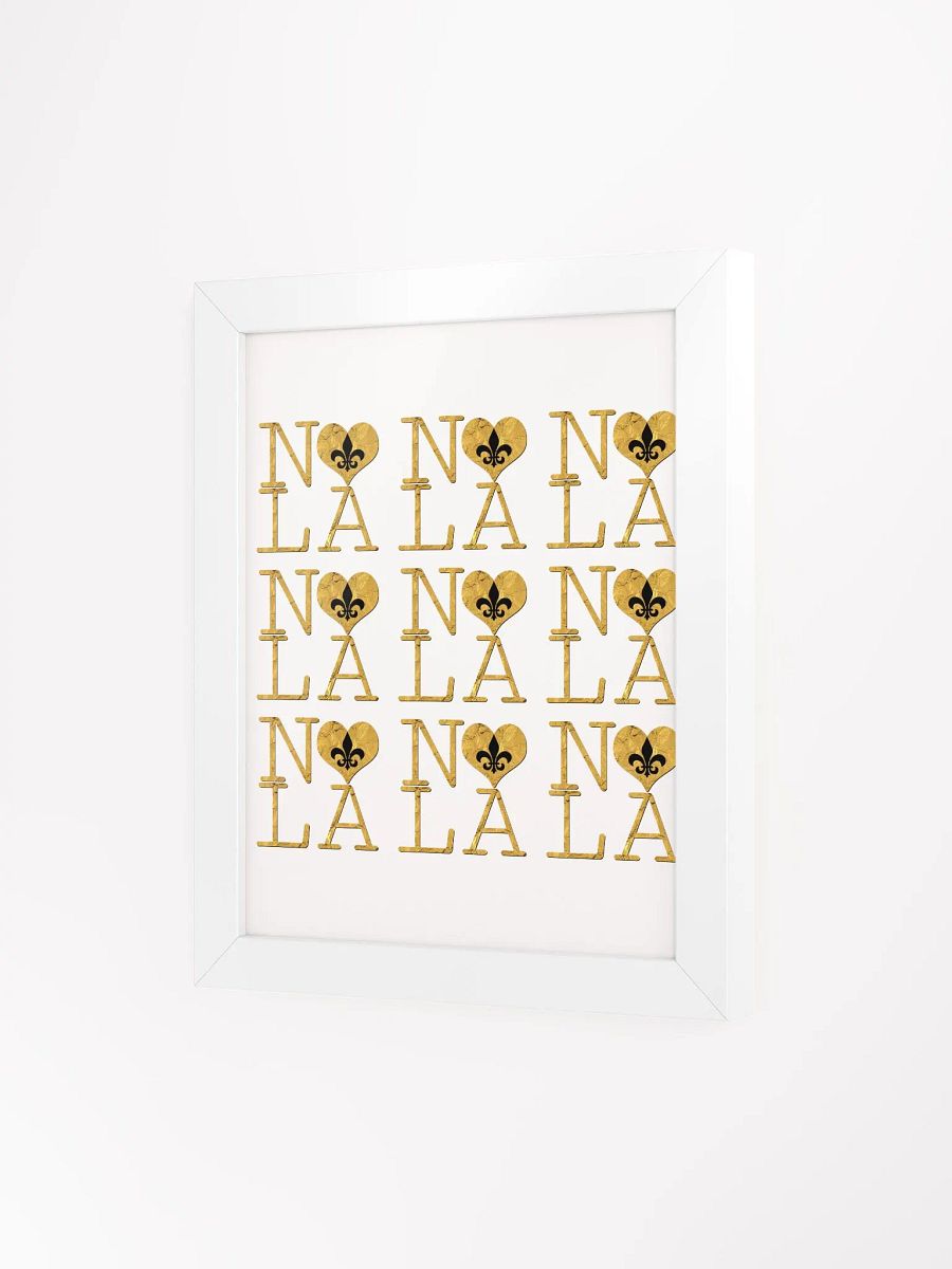 I LOVE NOLA **LEGACY POSTER** (FULL GOLD WRAP) product image (3)