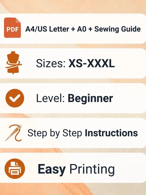 Comfortable Pants Sewing Pattern product image (5)