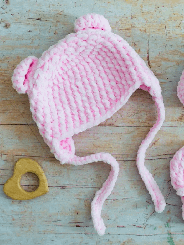 Crochet Pattern: Baby Hat (with Bear Ears) product image (8)