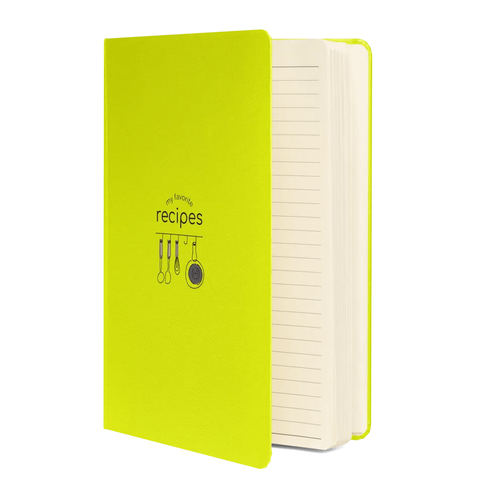 'My Favorite Recipes' Hardcover Notebook product image (13)