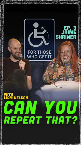 For Those Who Get It- Ep. 3 Jaime Shriner 
Being hard of hearing turns you into a detective.
Watch the full episode: liamnels...