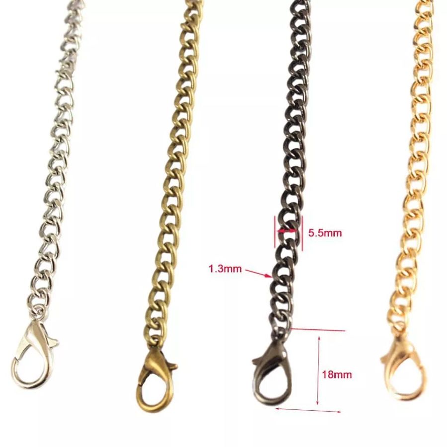 Thin Shoulder Bag Straps 5.5mm Purse Chain Belt Bag Chains Bag Accessories product image (2)