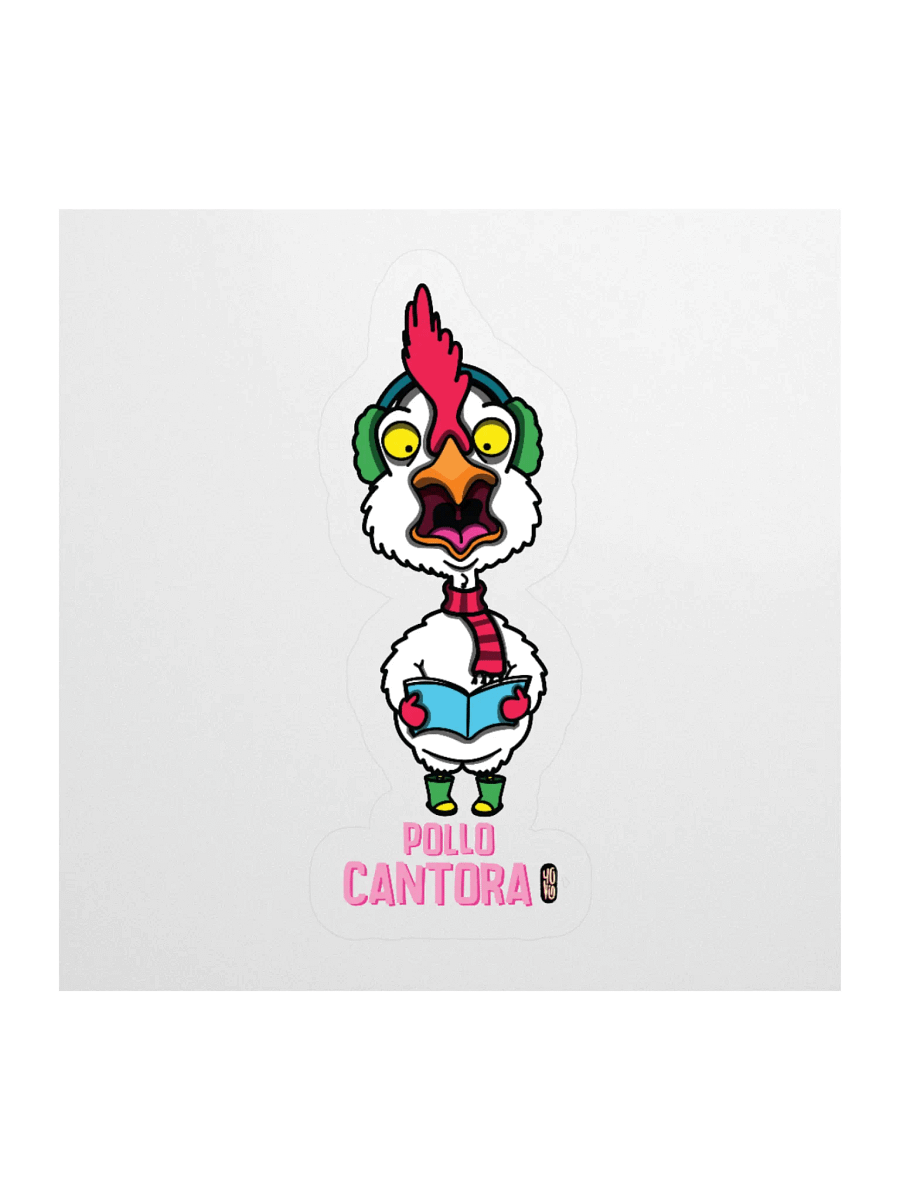 Pollo Cantora - Sticker (Kiss Cut) product image (1)