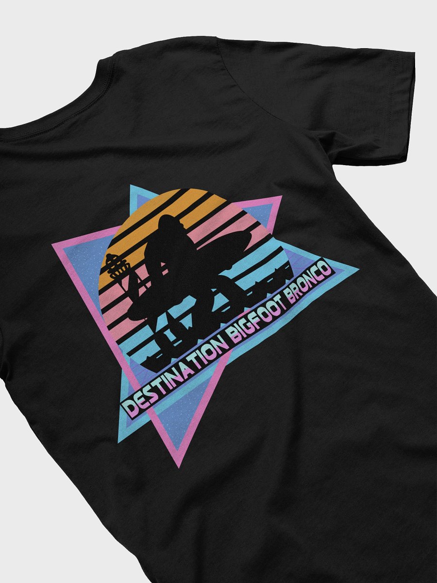 Destination Bigfoot Bronco Retro-Inspired T-Shirt (Black) product image (4)