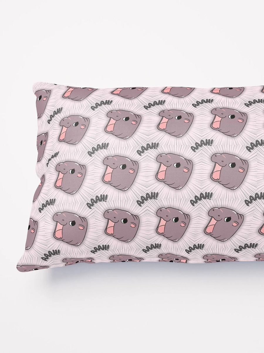 MOODENG'S LIGHT PINK AAAH! PILLOW! product image (4)