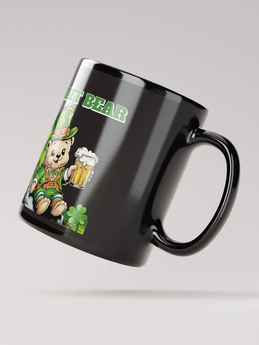 Craft Bear - St. Patrick's Day Black Coffee Mug product image (10)