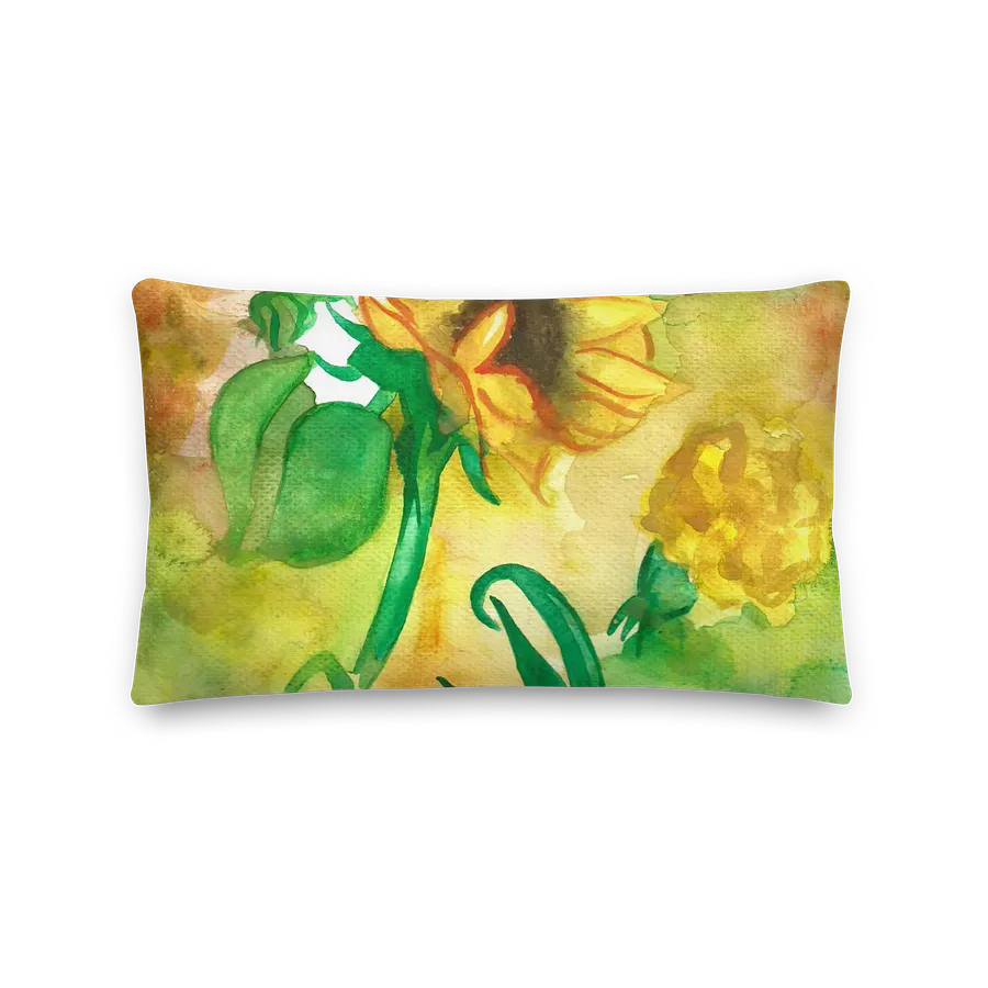 Golden Bloom Decorative Pillow product image (5)