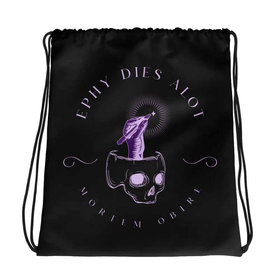 The Heritage Collection Lilac Drawstring Bag product image (1)