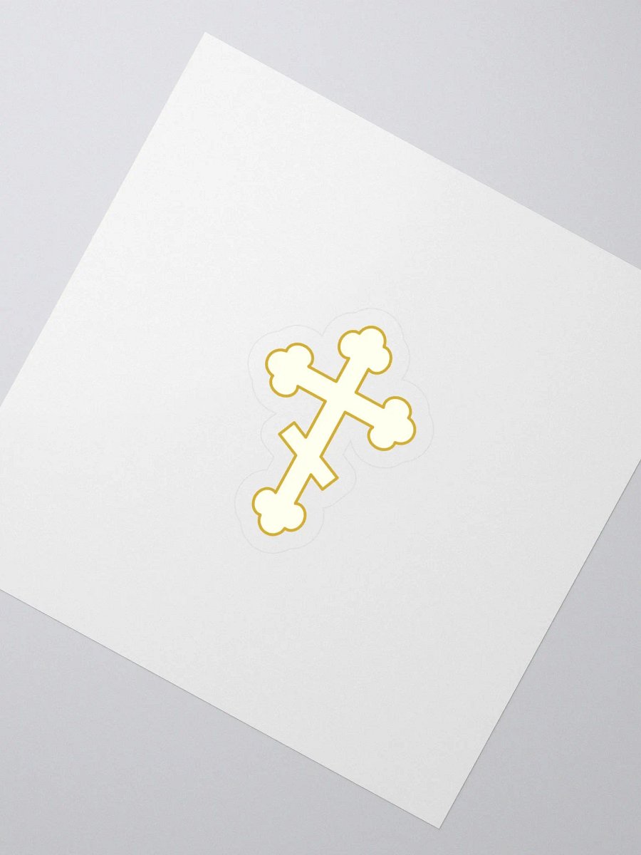 Orthodox Cross Kiss-Cut Sticker product image (2)