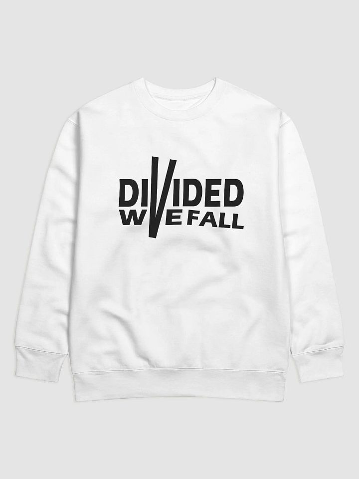 Divided We Fall - Black - Cotton Heritage Premium Sweatshirt product image (2)