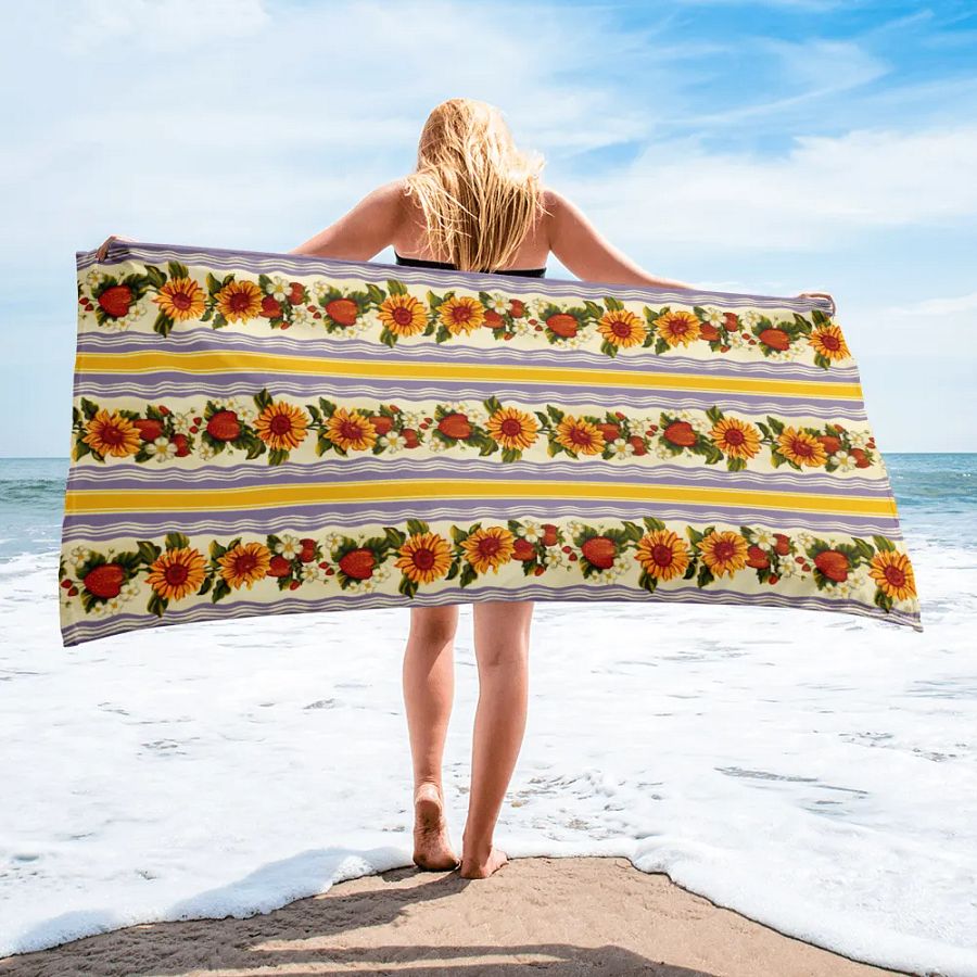 sunflower towel product image (3)