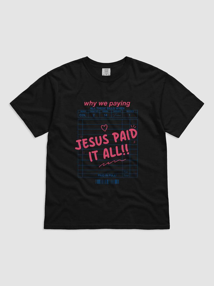 Redeemed Invoice Tee product image (2)