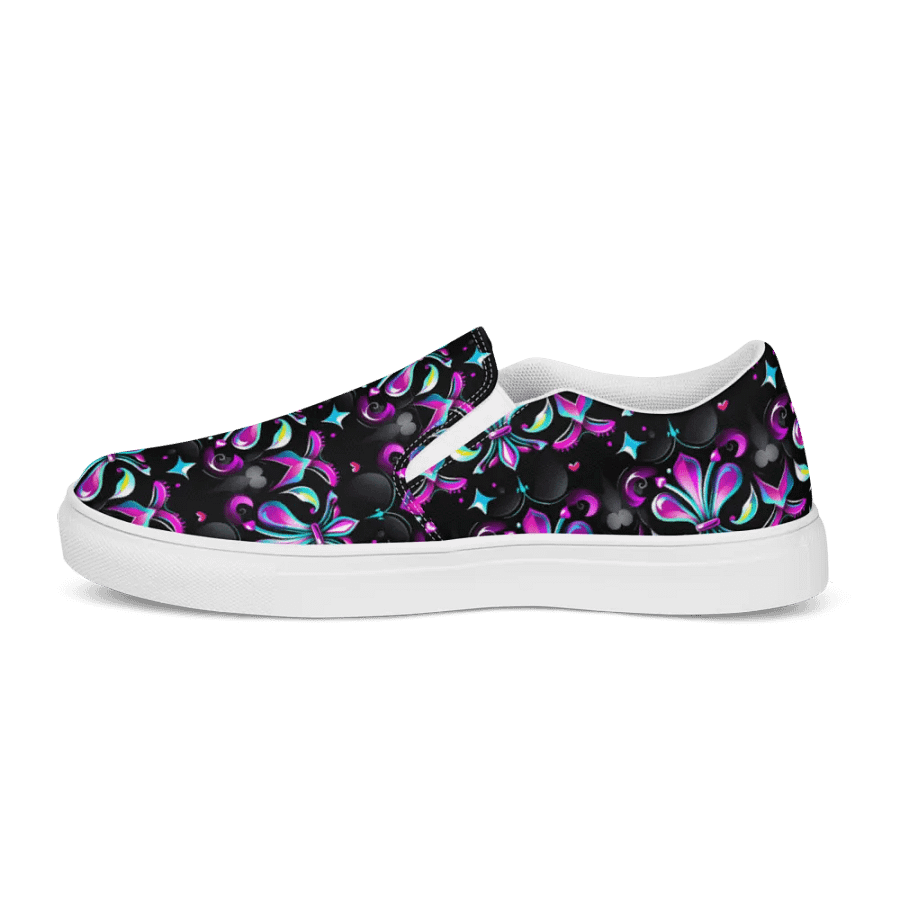Mardi Gra All Over Print Slip On Shoes product image (8)