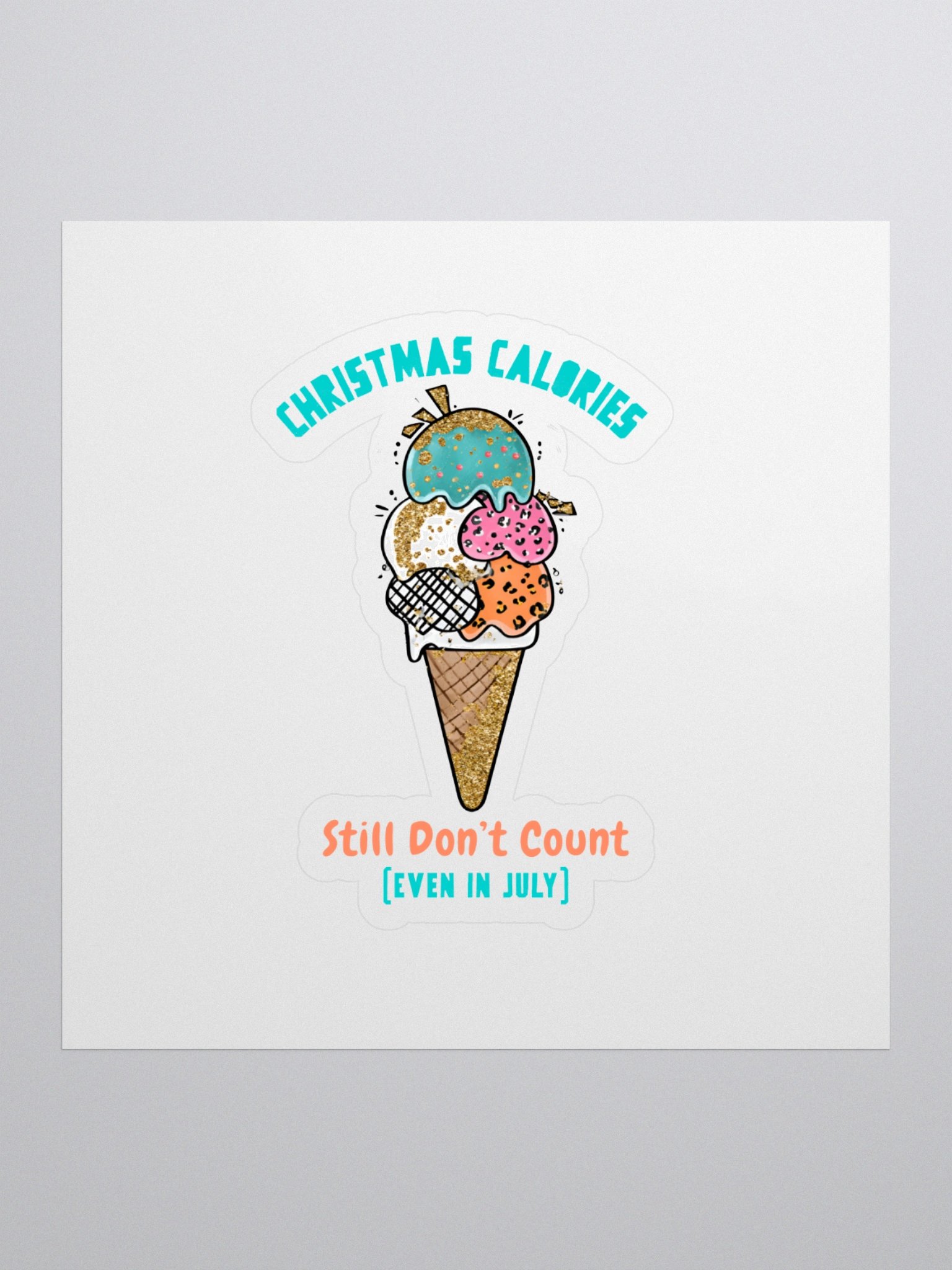 Christmas Kiss Cut Stickers product image (1)