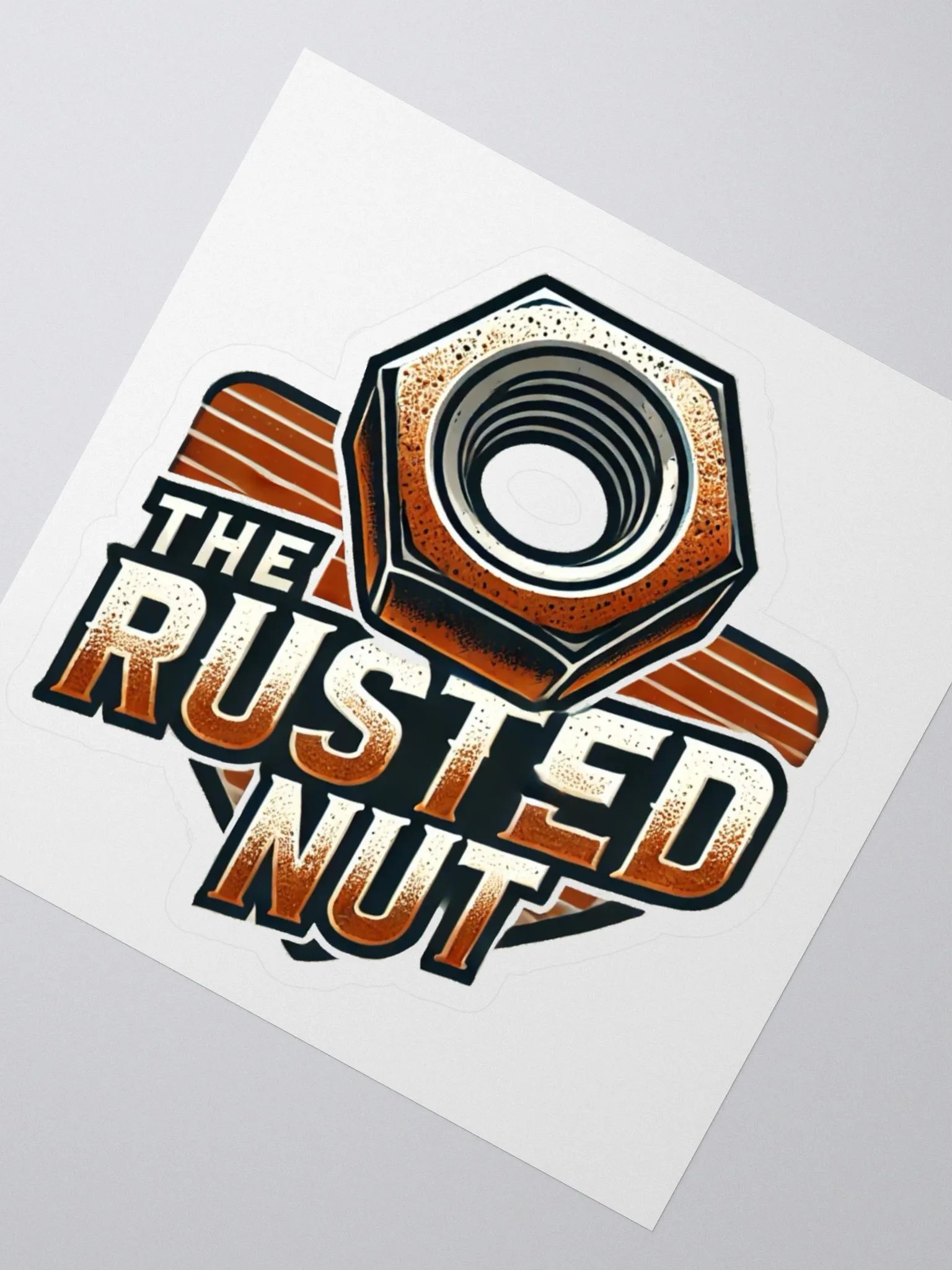 The Rusted Nut Logo Decal product image (2)
