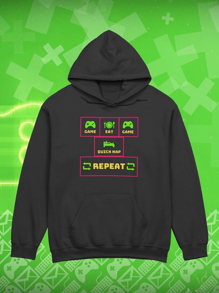 Game, Eat, Game Repeat Hoodie product image (1)