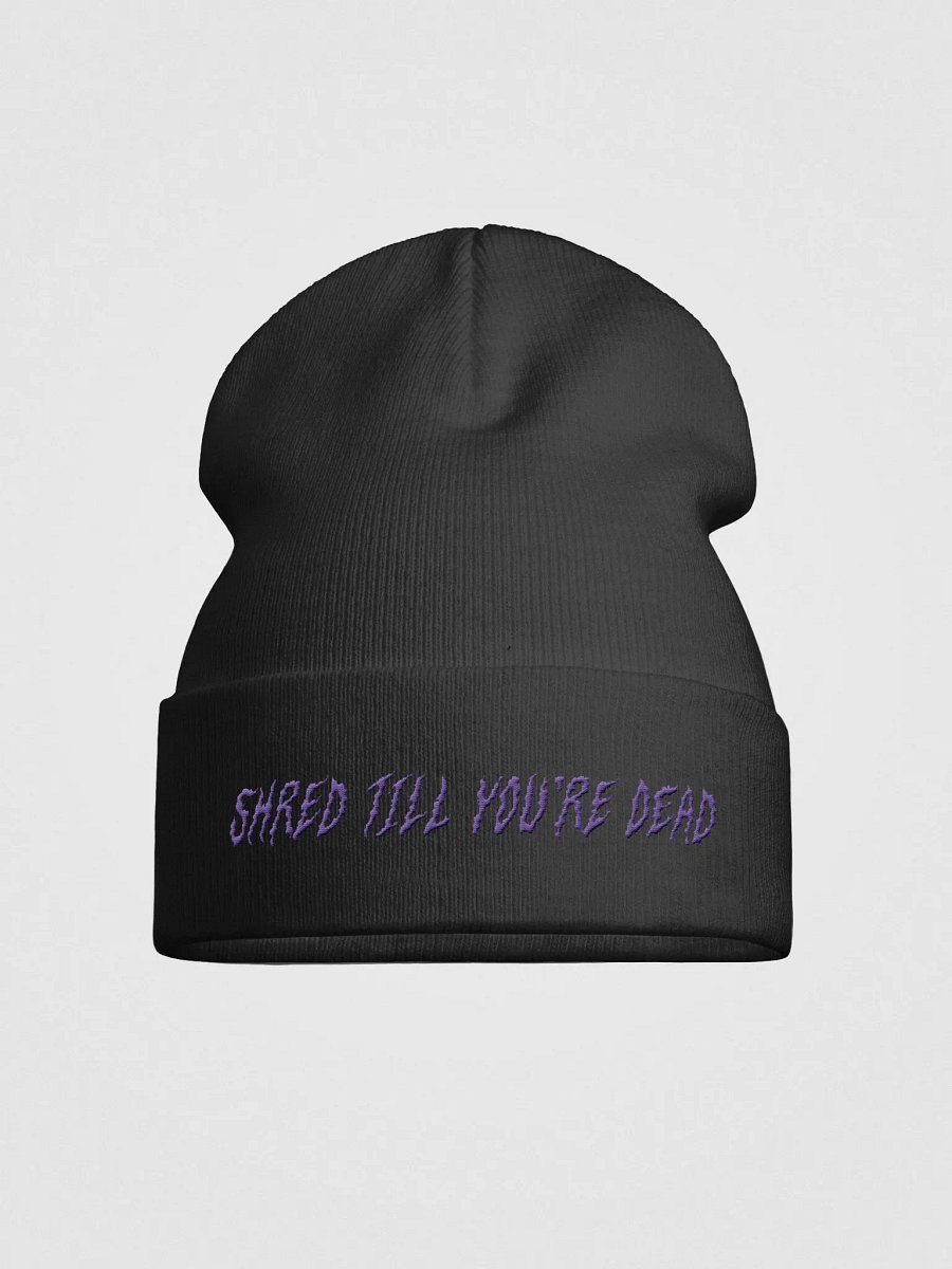 Shred till you're dead Beenie product image (1)