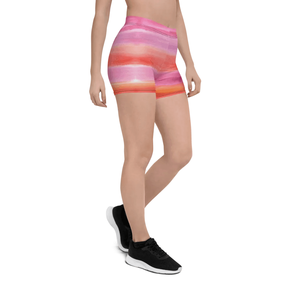 Sunset Serenade All-Over Print Shorts product image (8)