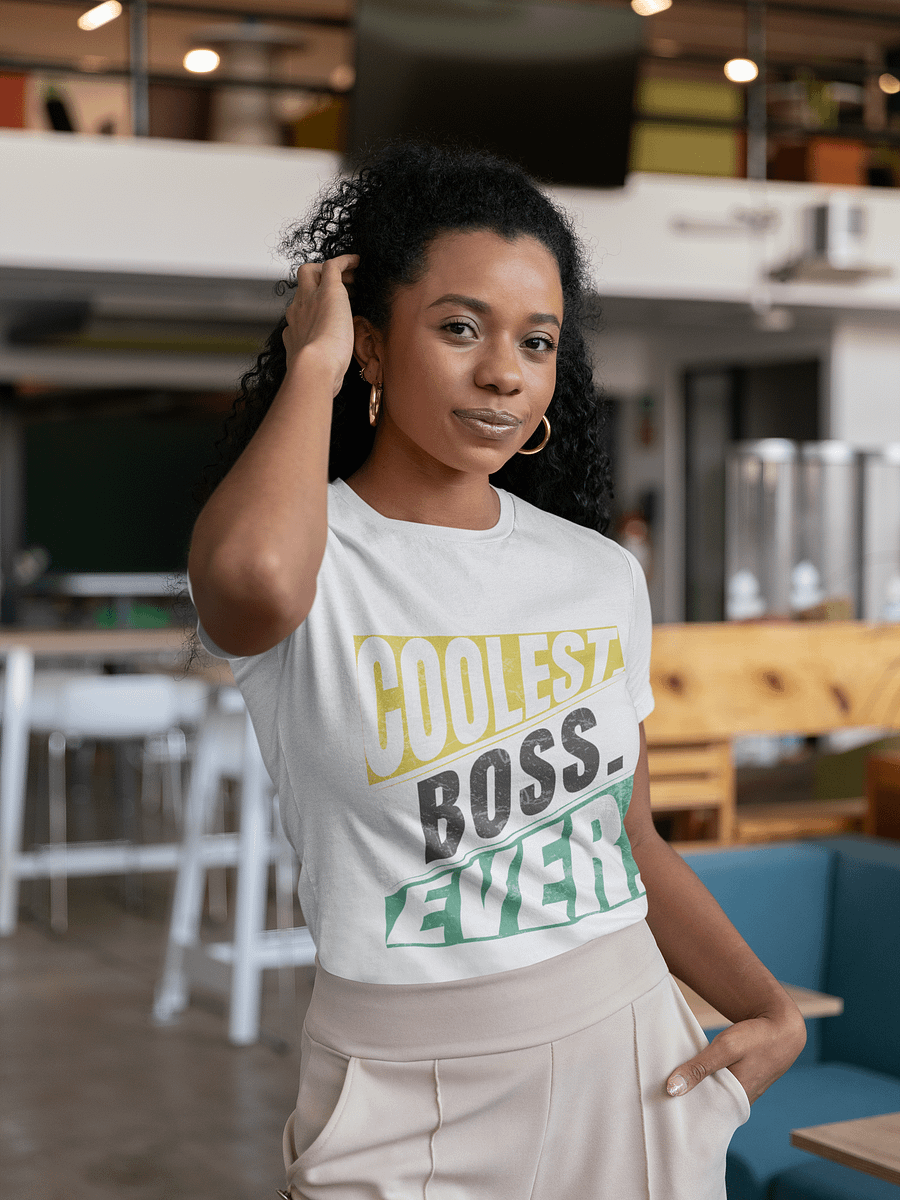 Special Edition Heavyweight T-Shirt – Coolest Boss Ever | Ultra-Soft, Elevated Fit & Leadership-Inspired product image (3)
