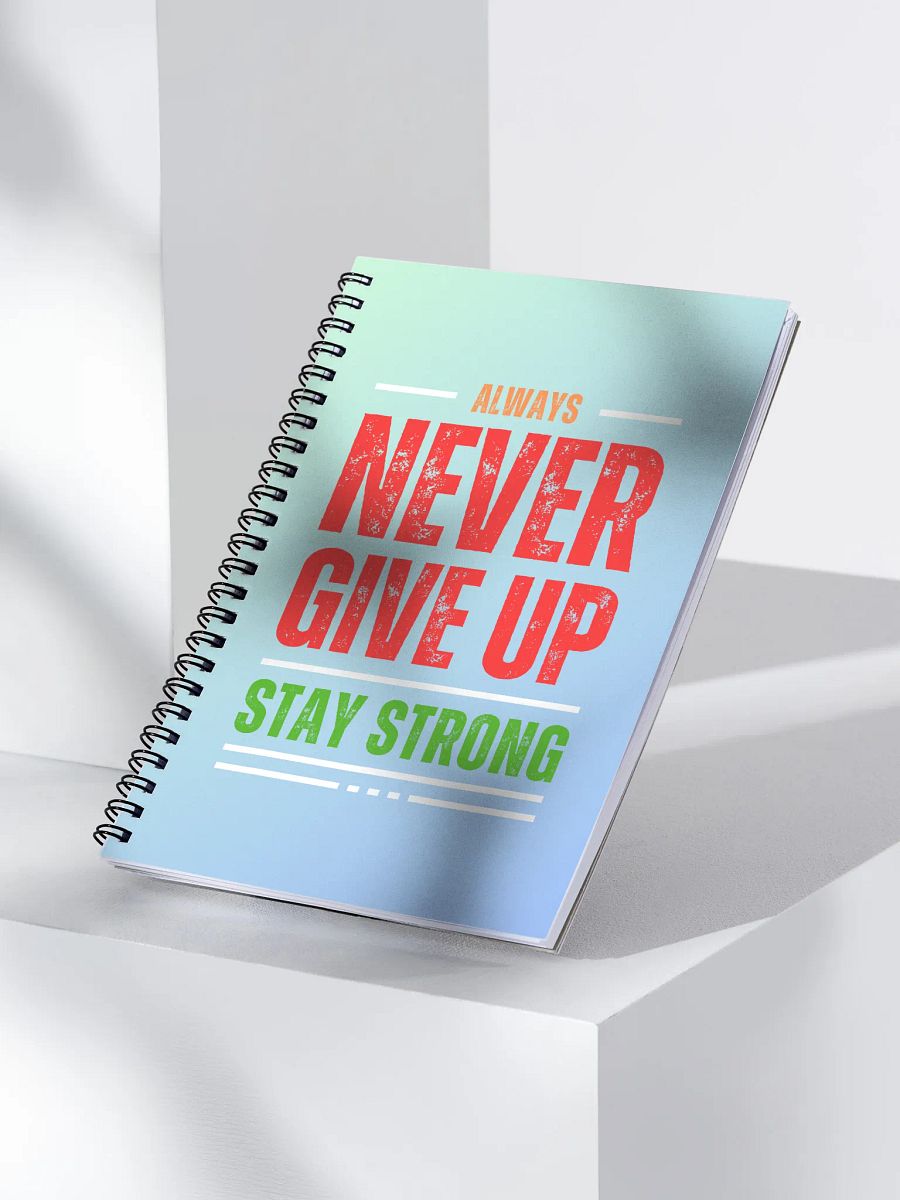 Motivational Quote Spiral Notebook product image (3)