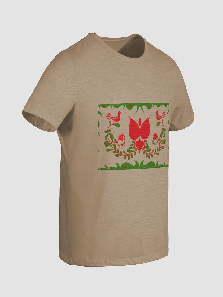 Symmetrical Hungarian Folk Art Birds Women's T-Shirt product image (2)