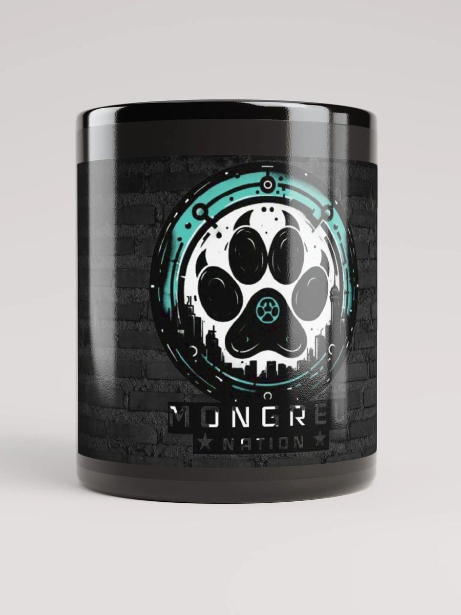 Mongrel Nation Coffee Mug Black product image (1)