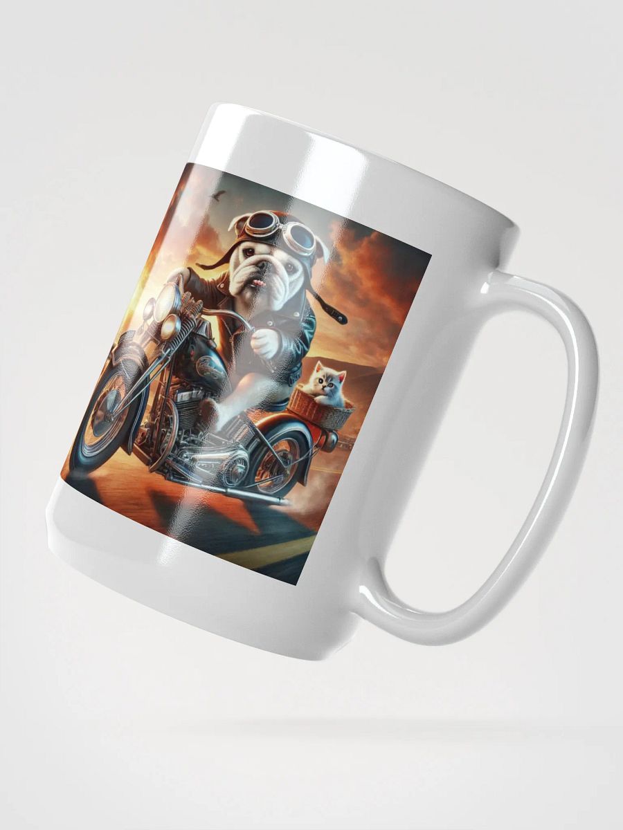 Motorcycle Bulldog Mug product image (3)