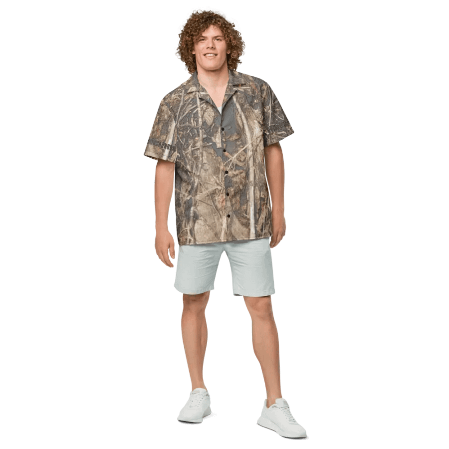 Hawaiian Shirt - Dead Split - It Happennnns Camo product image (4)