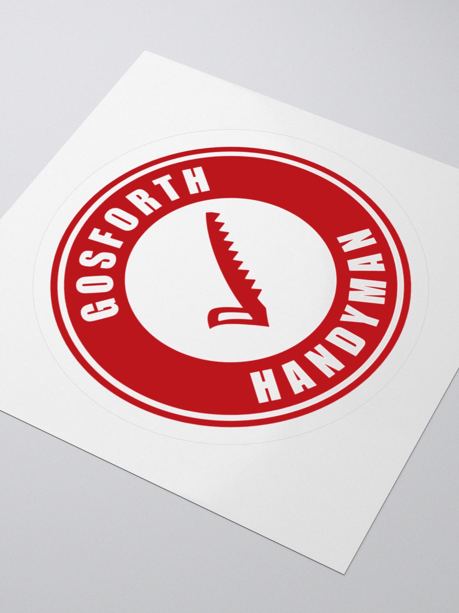 Gosforth Handyman Stickers product image (3)