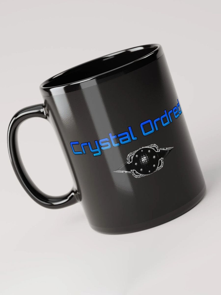 Crystal Ordred Glossy Black Mug product image (6)
