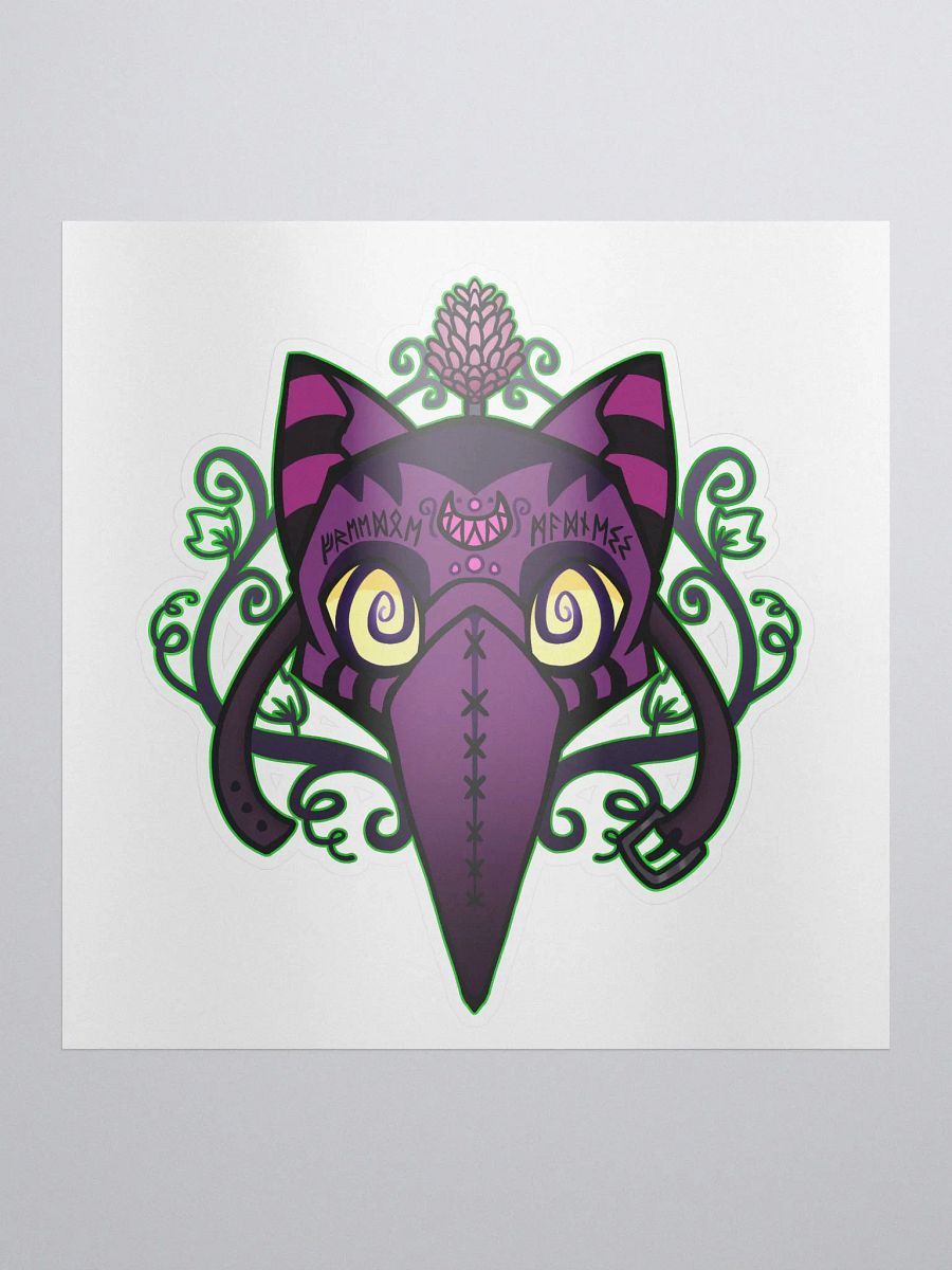 Cult of the Grinner Sticker - Yellow Eyes product image (1)