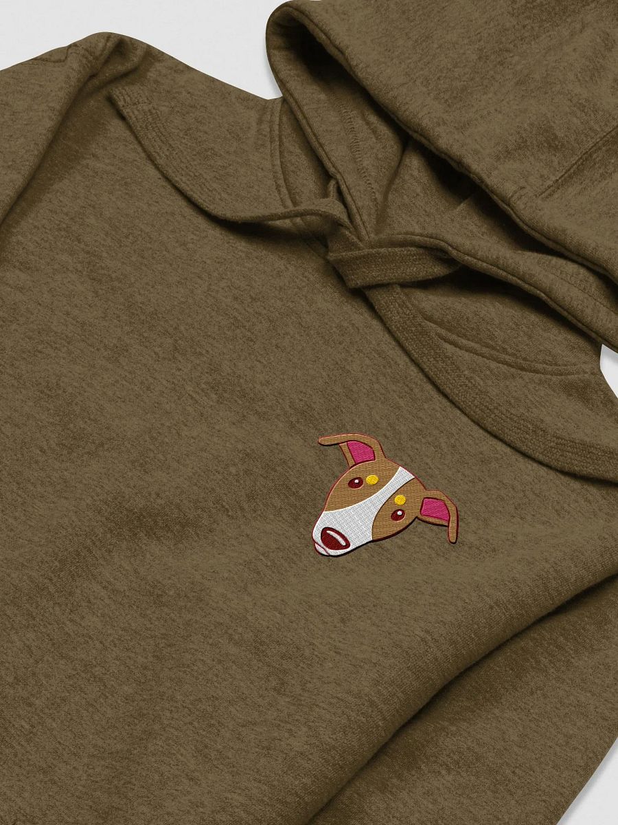 Whippet Dog Face Embroidered Hoodie product image (3)