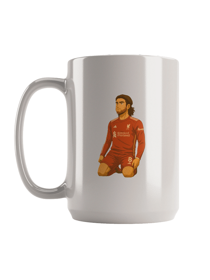 Glossy Mug - Dominik Szoboszlai Goal Celebration - Liverpool (Various Colours) product image (1)