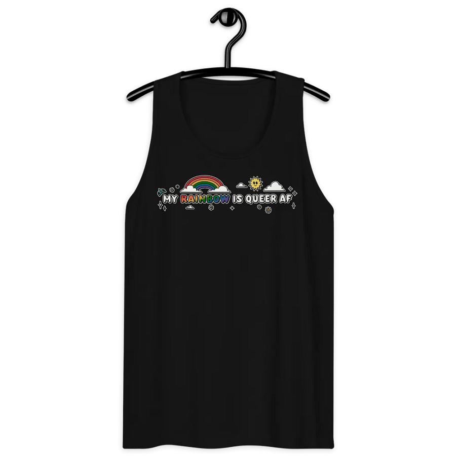 My Rainbow is Queer AF Tank Top product image (14)