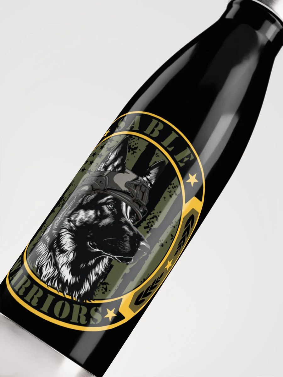 Sable Warriors Veteran Service Dog Water Bottle: Helps Pair Veterans With A Service Dog product image (5)