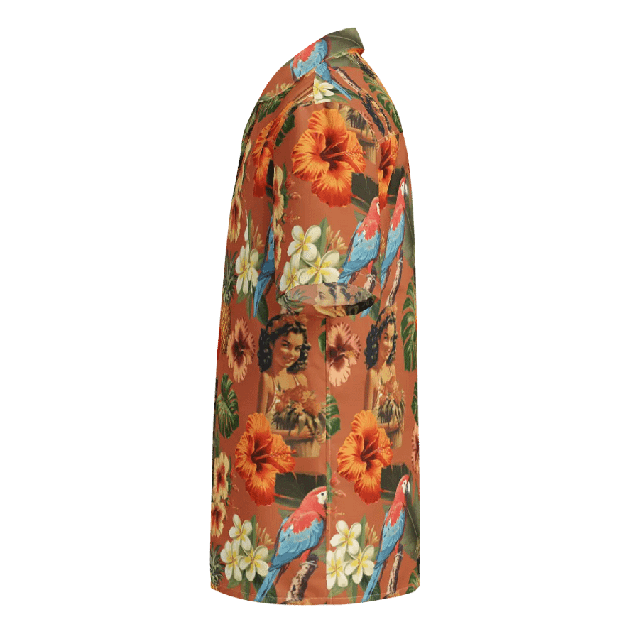 Vintage Tiki Hawaiian Shirt product image (5)