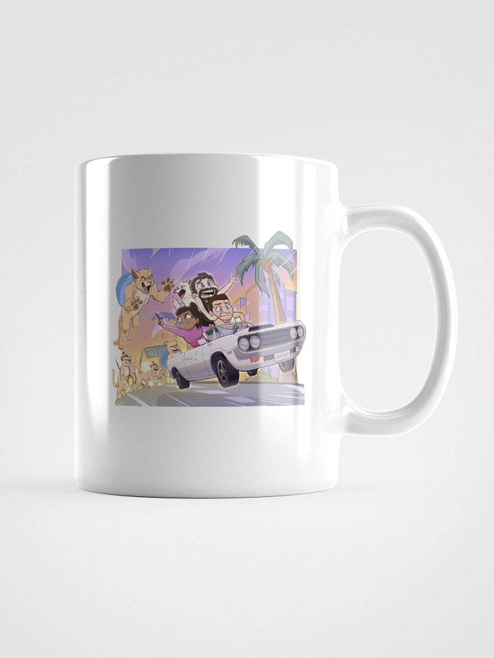 Cat-astrophic Fur-ocius Purrsuit Mug product image (3)