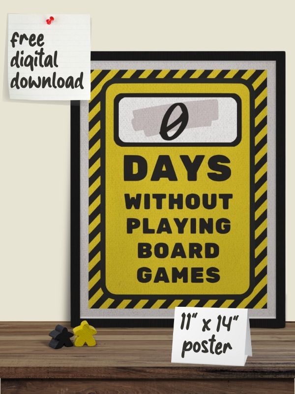 Workplace Accident Sign Board Game Room Poster - DIGITAL DOWNLOAD - 11