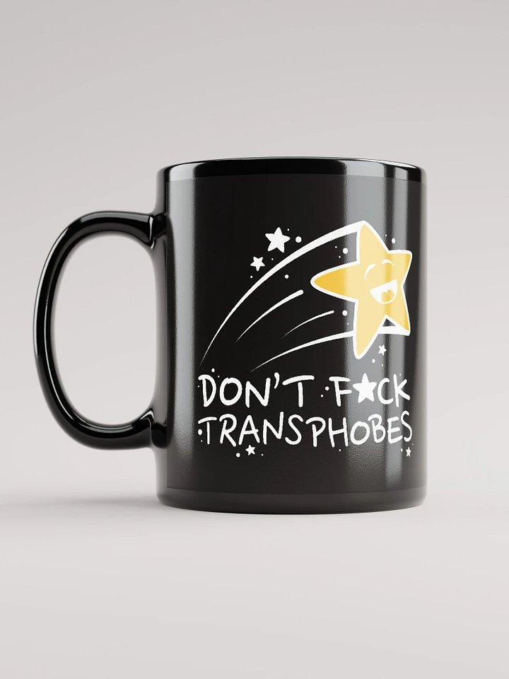 Don't F*CK Transphobes Mug - Yellow product image (2)