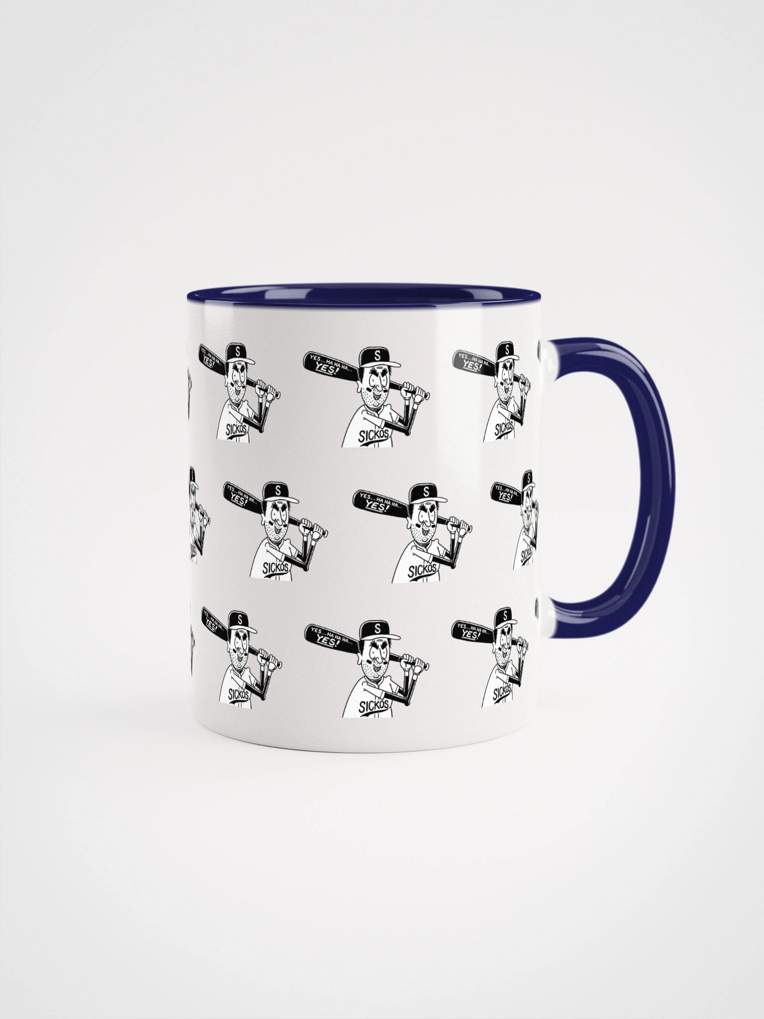 Sickos Baseball Mug (2 Sizes, 10 Colors) product image (6)