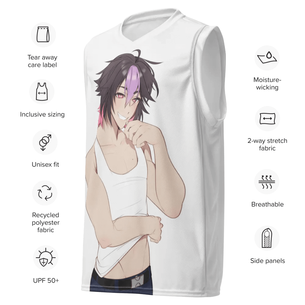 Michael Ael Unisex Basketball Jersery (Alfyria) product image (7)