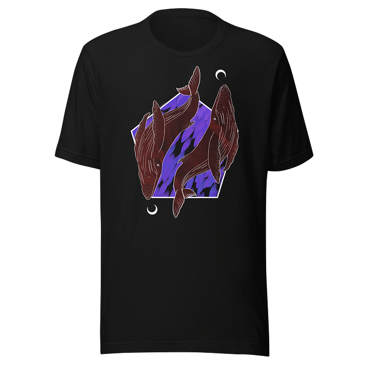 Whimsical Whales Unisex T-Shirt product image (1)