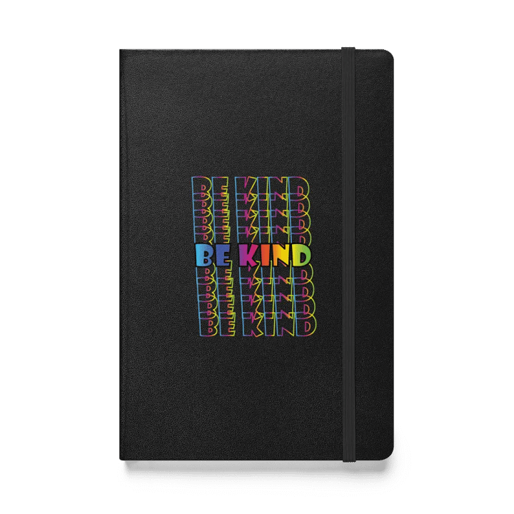 Rainbow BE KIND Hardcover Journal product image (1)
