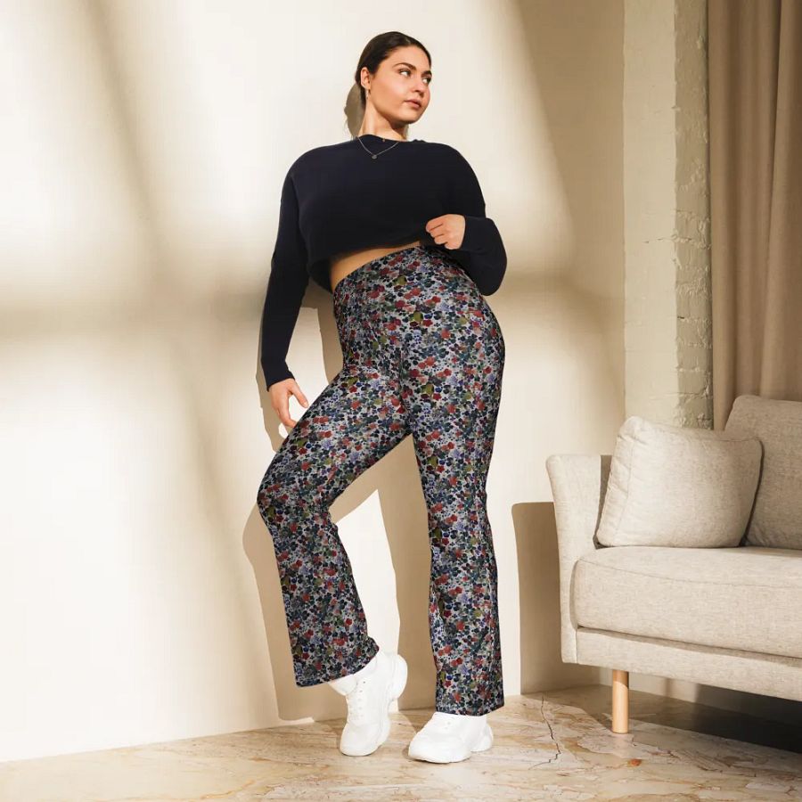 Flowerpuss Flare Leggings product image (4)