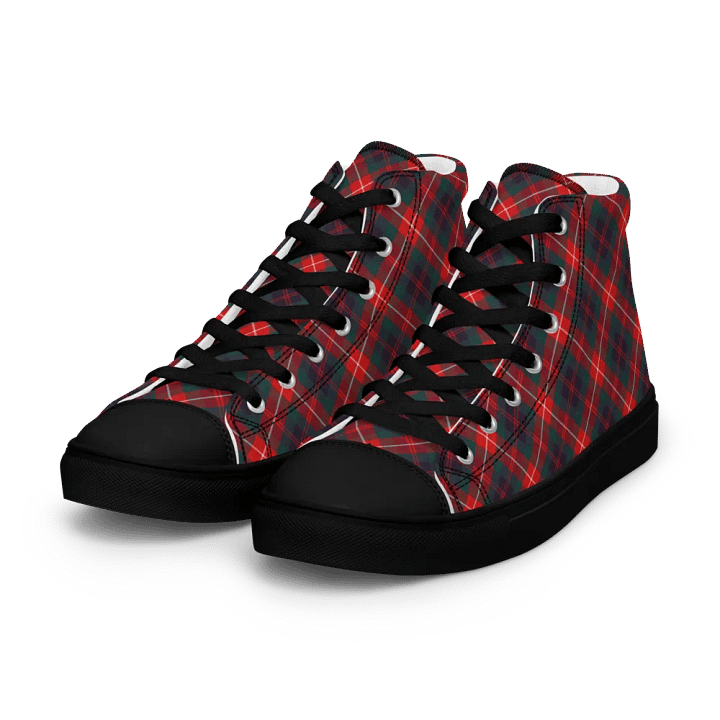 Fraser Tartan Men's High Top Shoes product image (2)