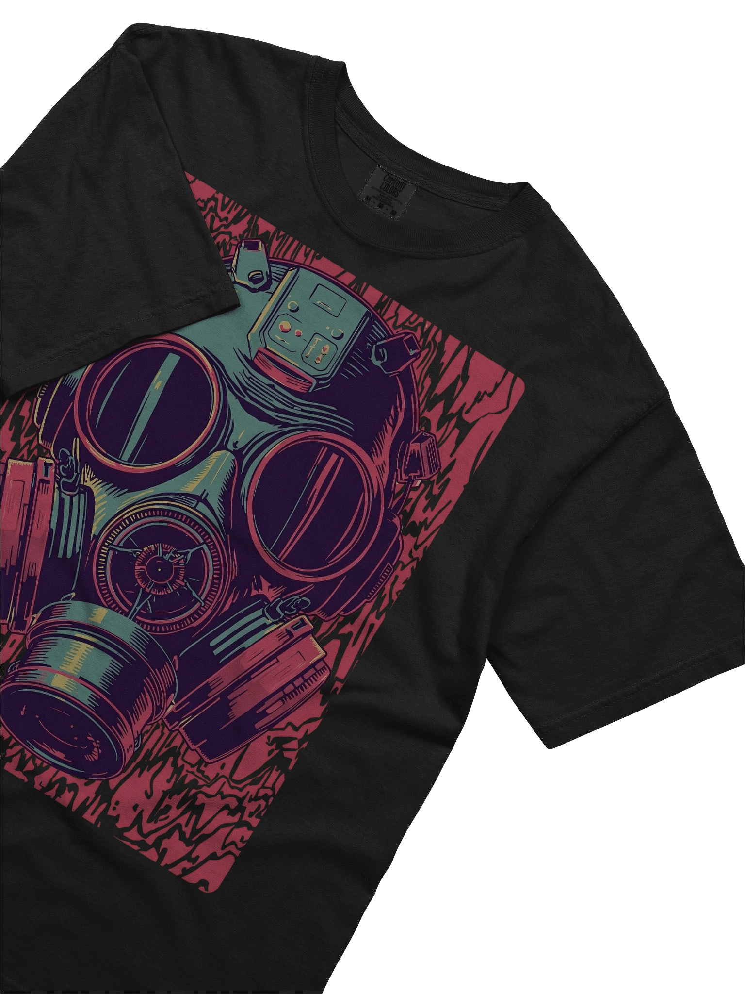 Sci-Fi Shadow Helm Heavyweight T-Shirt product image (2)