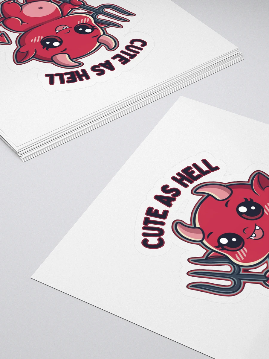 Cute As Hell - Sticker product image (4)