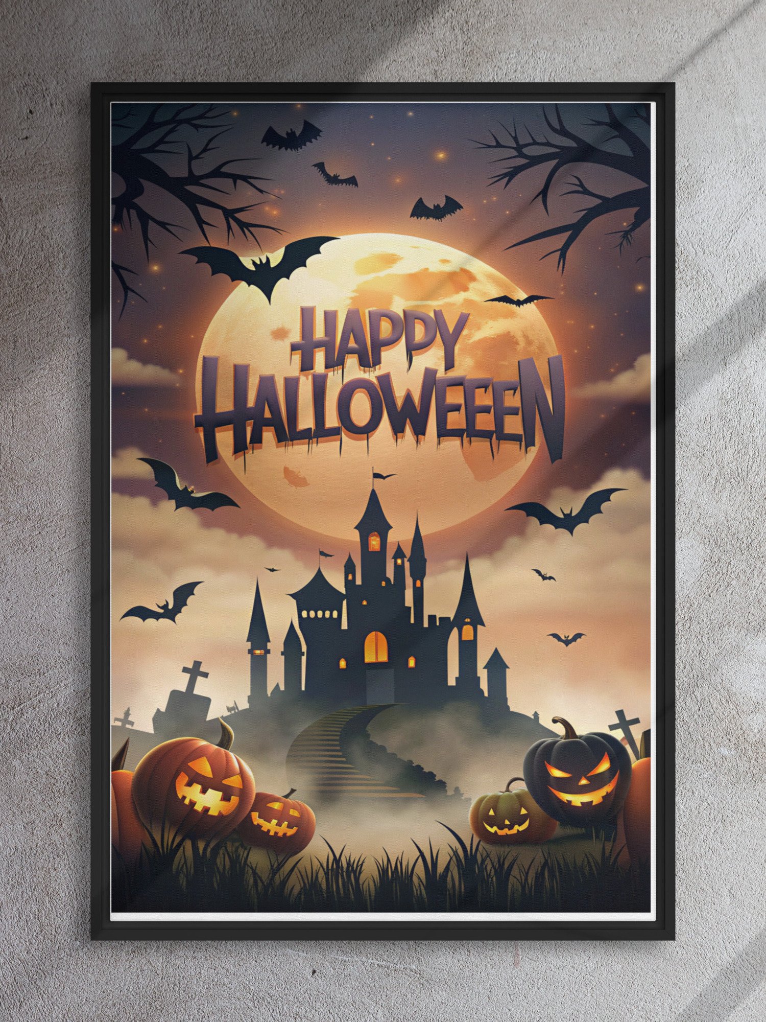Happy Halloween Printable Wall Art | Instant Download Poster product image (4)