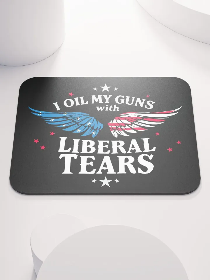 Mouse Pad: Liberal Tears Gun Oil product image (1)